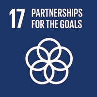 An image of the 17th Sustainability Goal, 'Peace and Justice Strong Institutions'