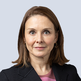 A portrait photograph of Brambles' Vice President, Internal Communications, Sarah Pellegrini