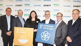 Global Foodbanking Network and Brambles sign three year partnership
